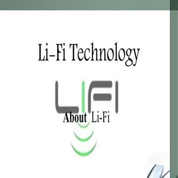 Li fi technology