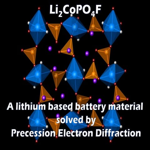 Solving the Structure of Li Ion Battery Materials with Precession Electron Di...