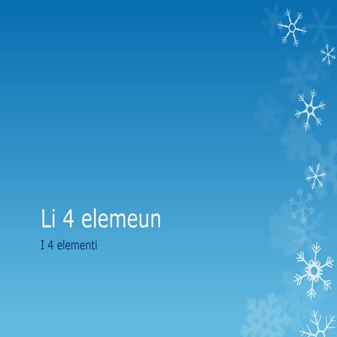 Li 4 elemeun | PPTX