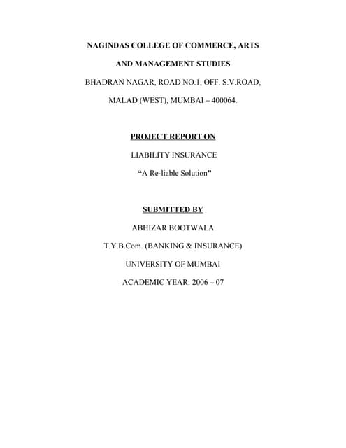 Public Liability Insurance Act 1991 Insightsias