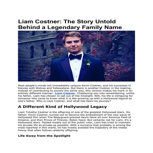 Liam Costner_ The Story Untold Behind a Legendary Family Name.docx