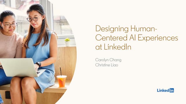 UX STRAT Online 2021 Presentation by Carolyn Chang and Christine Liao of LinkedIn