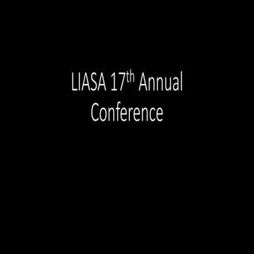 Liasa 17th Annual Conference