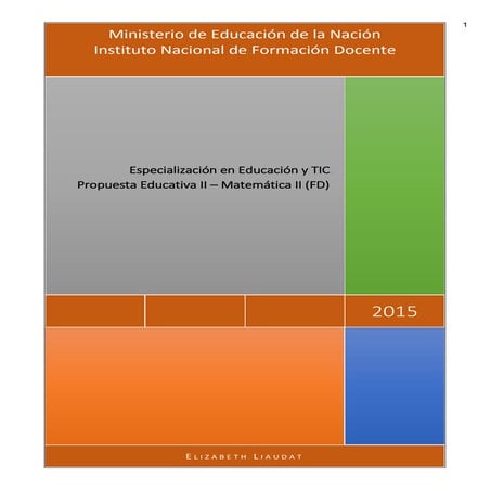 Trabajo Final - Propuesta Educativa II - Matemática Superior