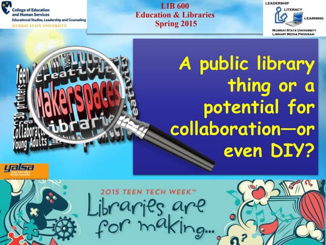 Teen Tech Week 2015:  A Public Library Thing?