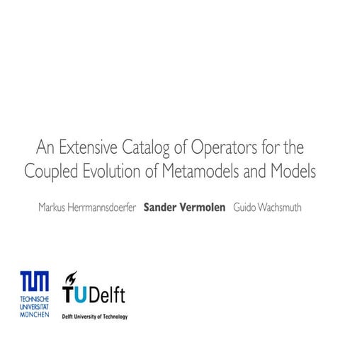 Library of Coupled Operators