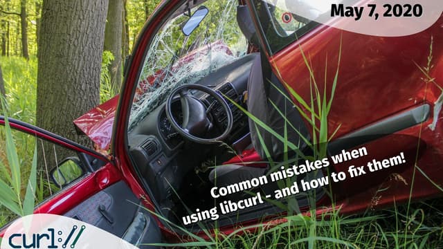 common mistakes when using libcurl