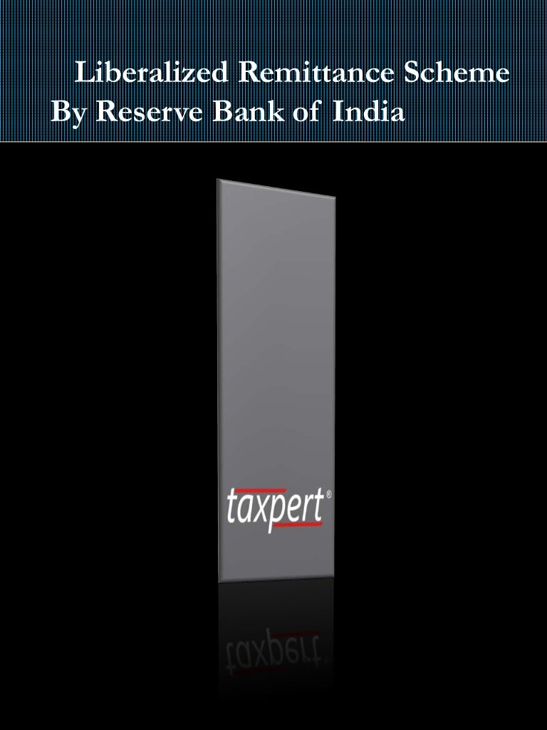 Liberalised Remittance Scheme