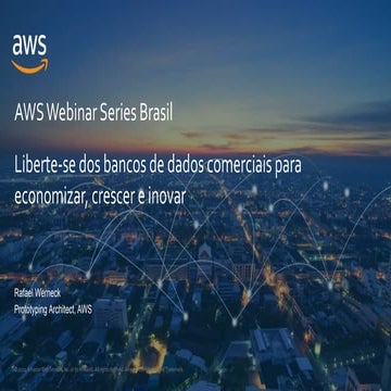 Liberte-se dos bancos de dados comerciais para economizar, crescer e inovar