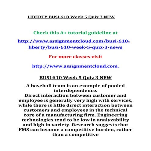 Liberty busi-610-week-5-quiz-3-new