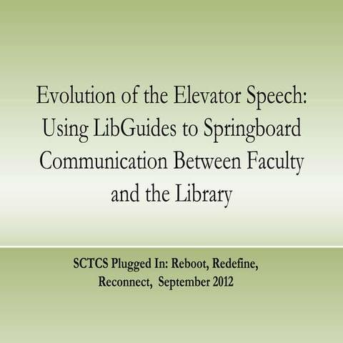 LibGuides:  Not just for subject web pages