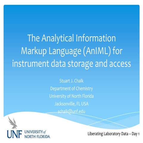 Liberating Laboratory Data - AnIML