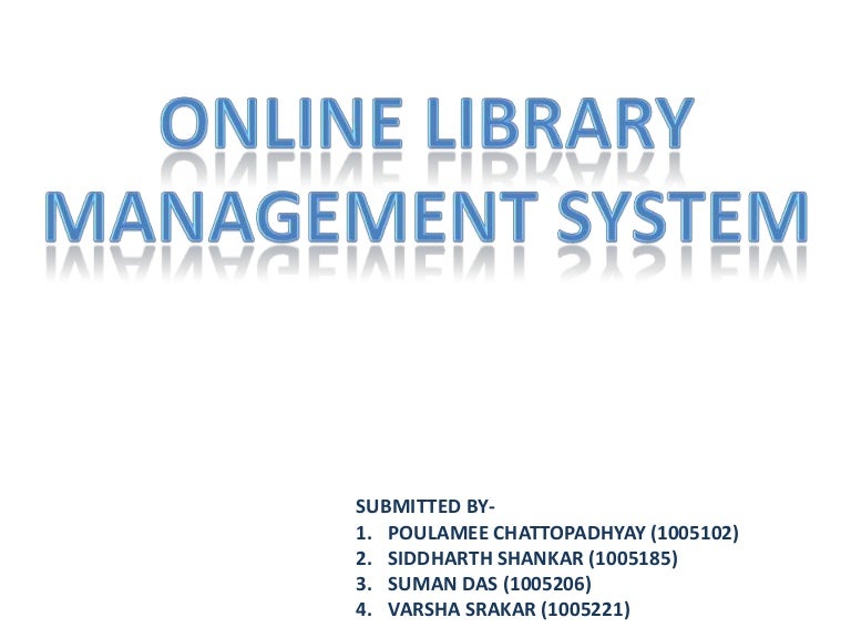 Online Library Management