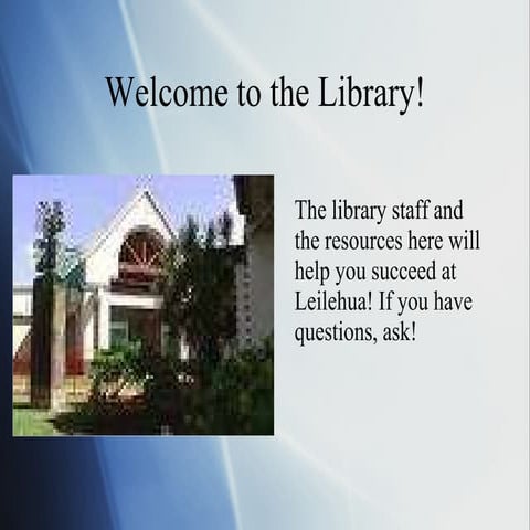 Leilehua Library