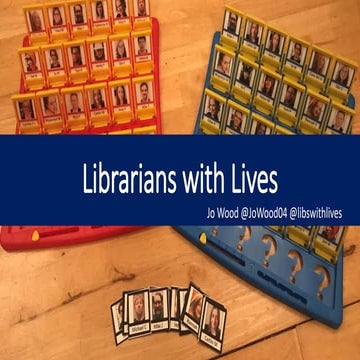 Librarians with lives: an innovative way to build networks and promote resili...