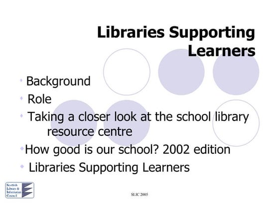 Libraries Supporting Learners Toolkit School Version