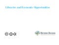 Libraries and economic opportinities - Bibliotecas para el desarrollo económico (inglés)
