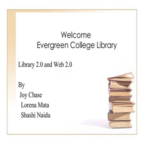 Library 2.0 And Web 2.0
