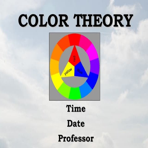 Library Instruction for Color Theory (Extended)