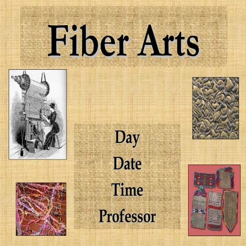 Library Instruction for Fiber Arts