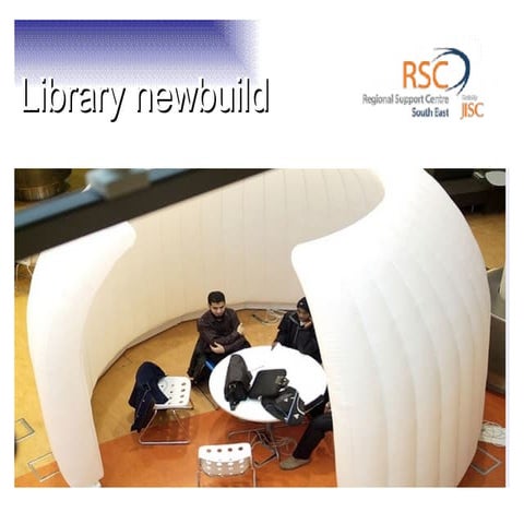 Library Newbuild - trends in academic library design