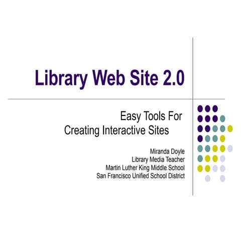 Library Web Site 20