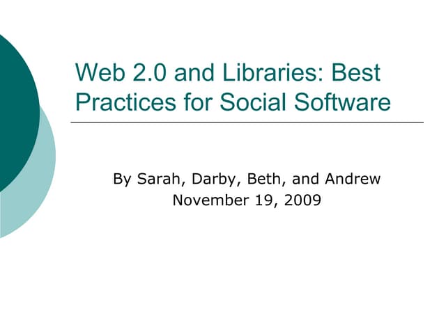 Library2 Presentation