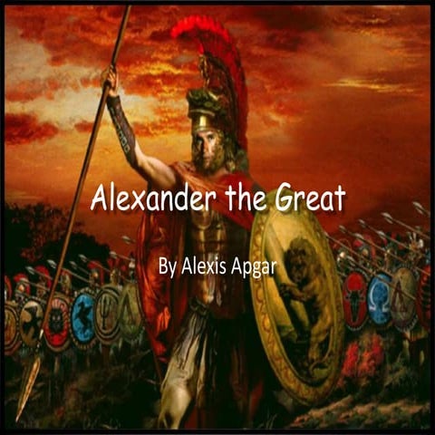 Alexander the great powerpoint | PPT