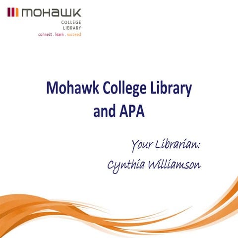 Library and apa henrie winter 2013