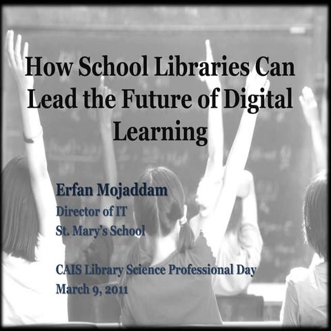 How School Libraries Can Lead the Future of Digital Learning 