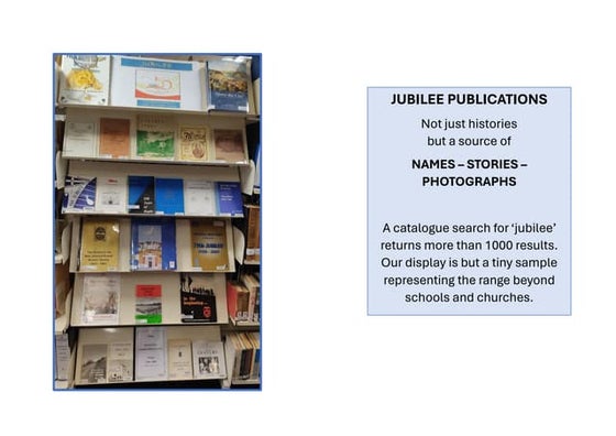 November 2023 Jubilee Publications