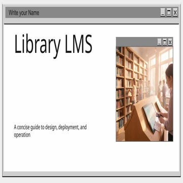 Comprehensive Guide to Designing and Deploying a Library Management ...