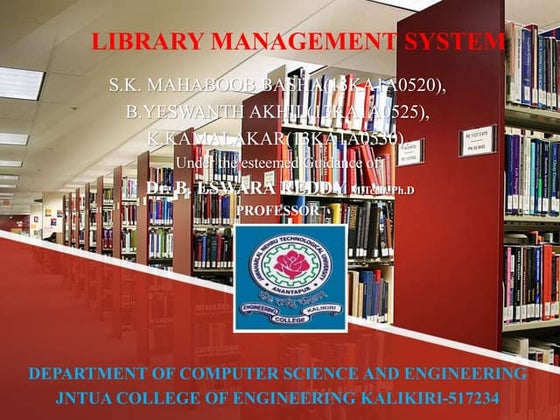 Library Management system requirements | PDF