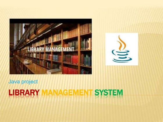Library Management system requirements | PDF