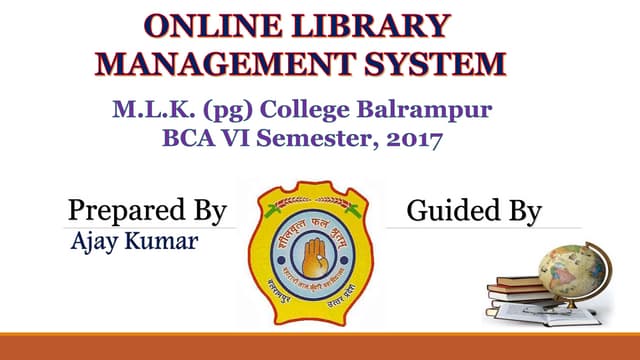 Library management system project