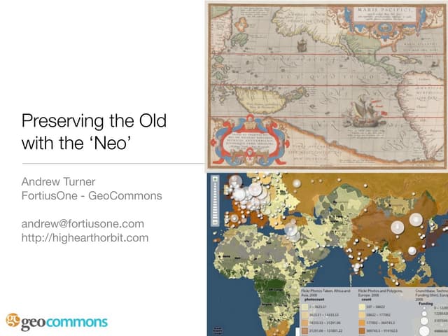 Library of Congress - Neogeography and Geospatial data preservation