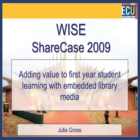 Library podcasts and vodcasts