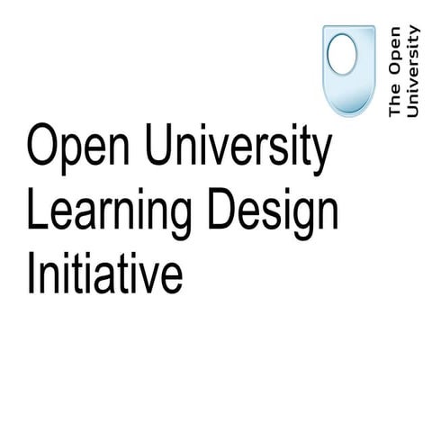 Introduction to a learning design methodology | PPT