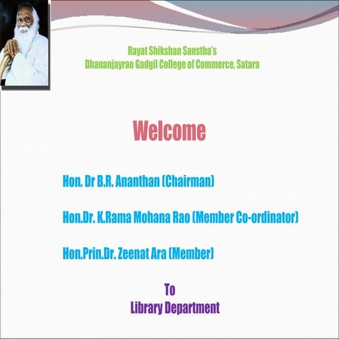 Library profile for naac visit dec 2010