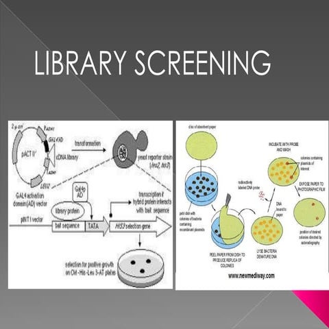 Library screening