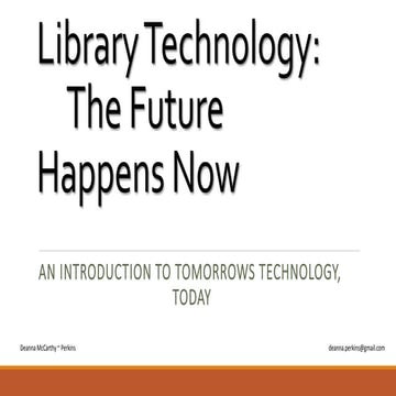 Library technology