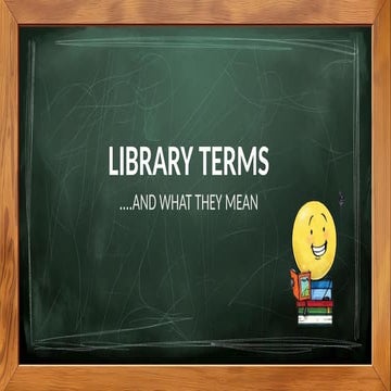 Library Terms how the librarys work.pptx