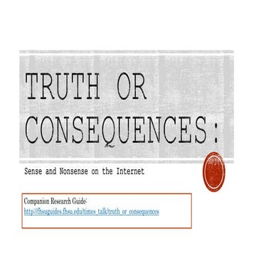 Evaluating Information