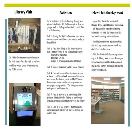 Library visit (pdf)