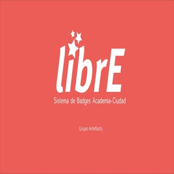 LibrE Sistema de Badges  Academia -Ciudad