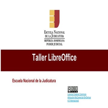 ENJ-500: Taller Libre Office