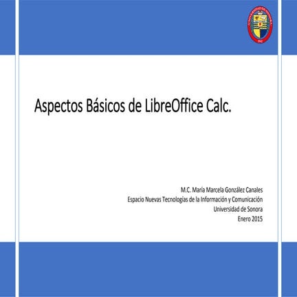 Libreoffice.org calc 