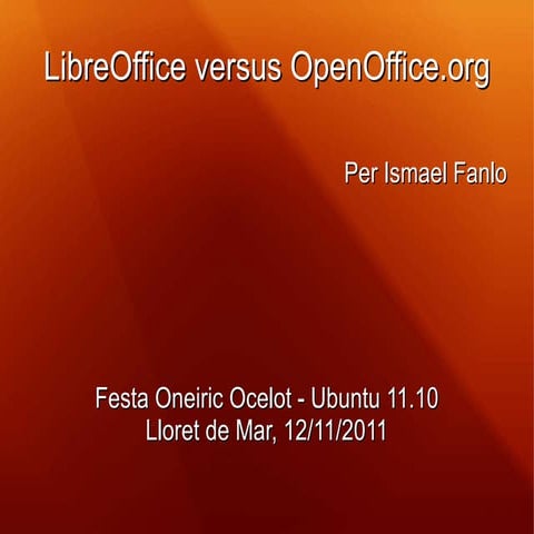 LibreOffice versus OpenOffice.org