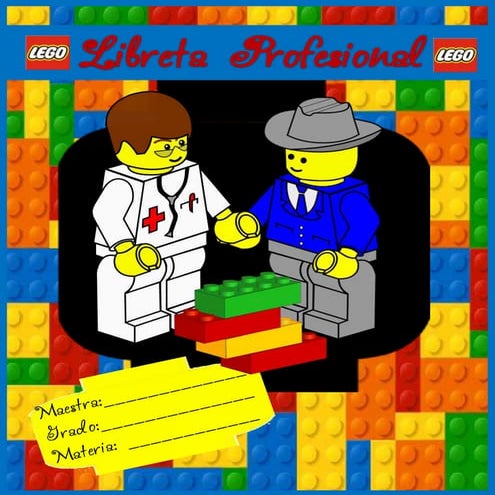 Libreta profesional 2014 Lego