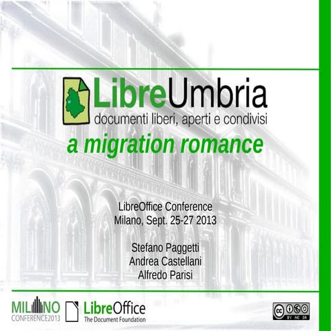 LibreUmbria, a migration romance